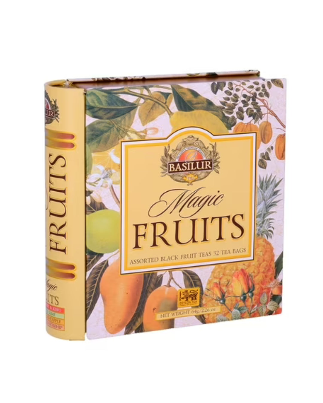 Basilur Libro Té Surtido Té Negro y Frutas