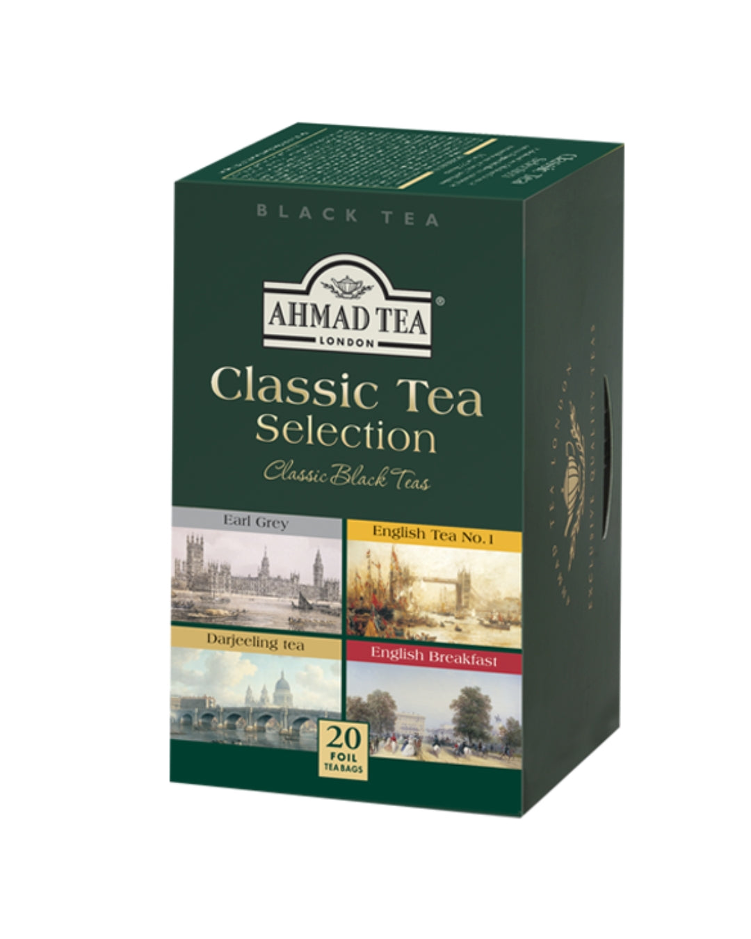 Té Negro Ahmad Tea Selección Clásica 20 bolsitas
