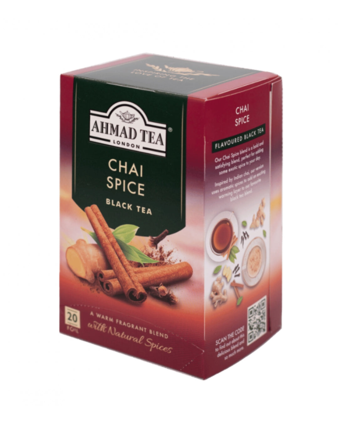 Té Negro Ahmad Tea Spice Chai