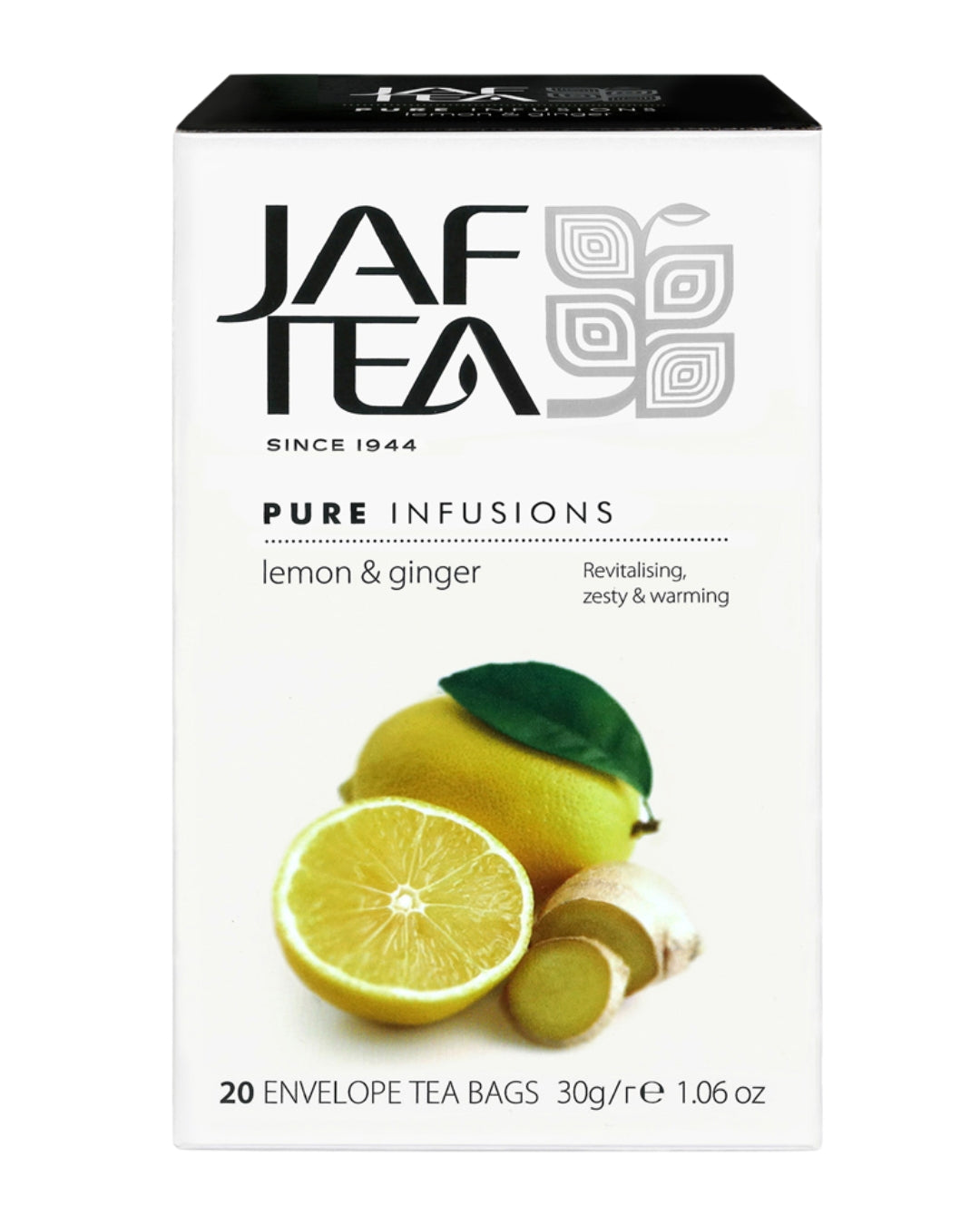 Jaf Tea Infusión Limón y Jengibre 20 bolsitas