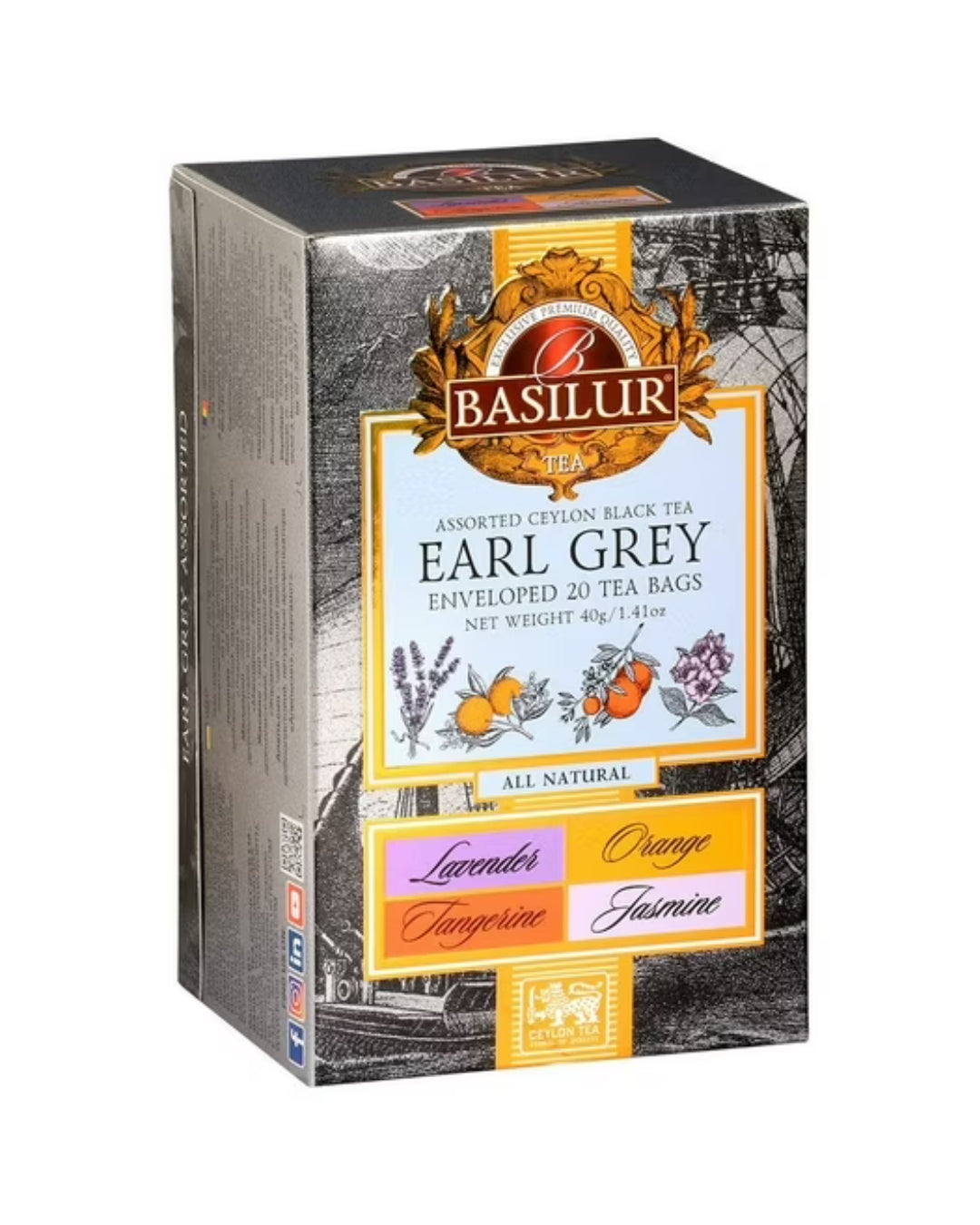 Té Negro Earl Grey - Assorted 20 Bolsas