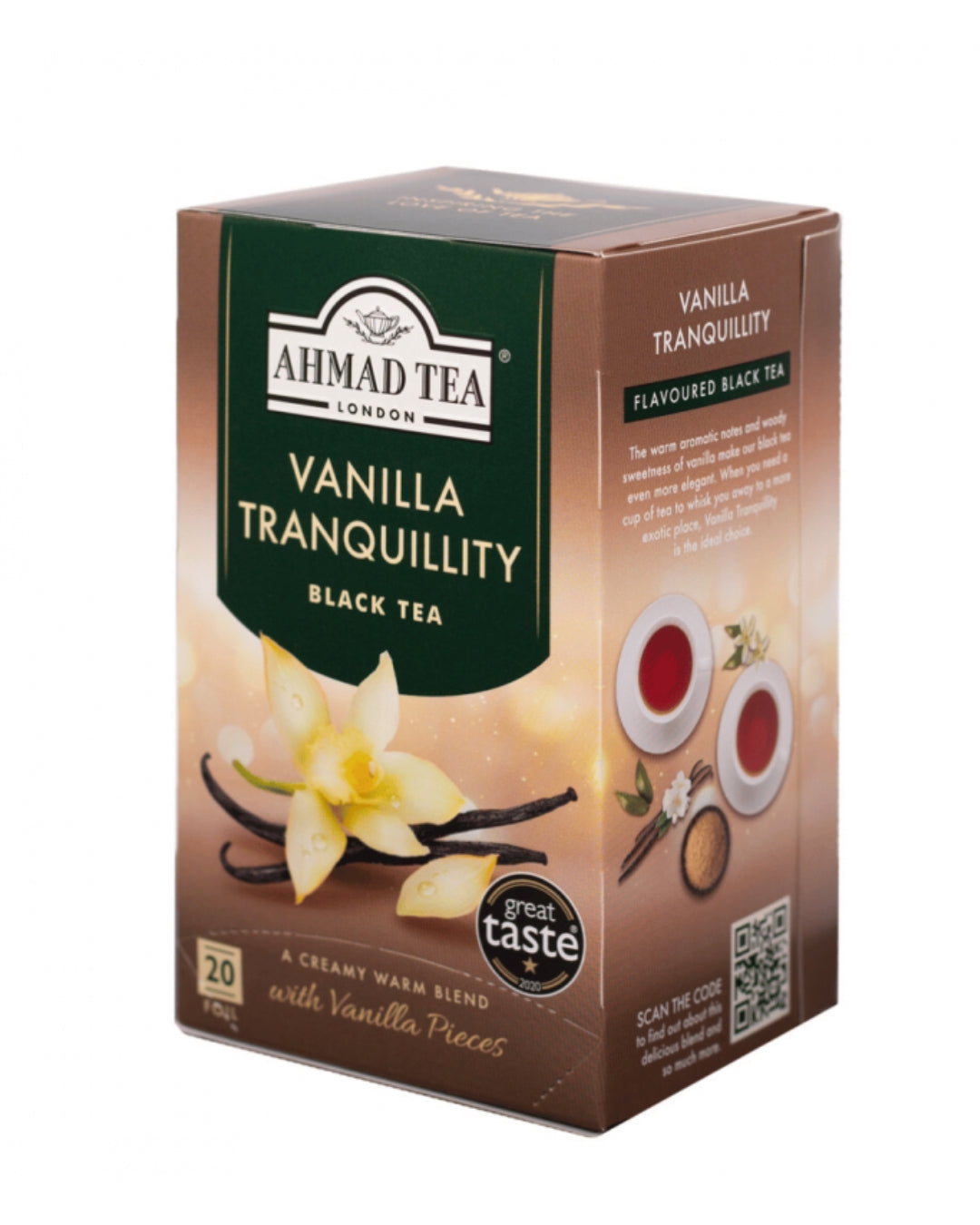 Té Negro Ahmad Tea Vainilla Tranquility
