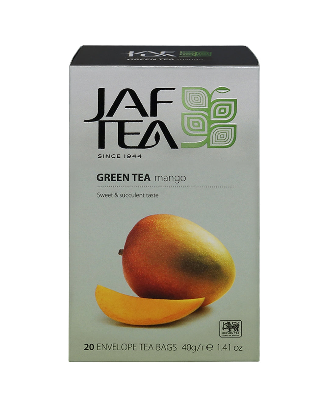 Jaf Tea Té Verde Mango 20 bolsitas