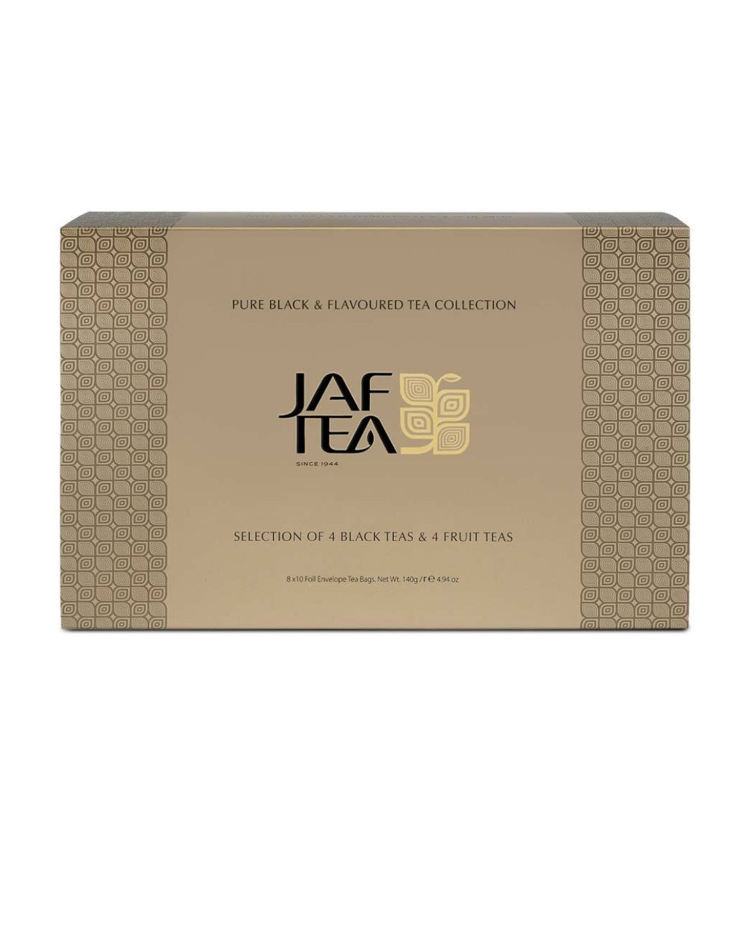 Jaf Tea Caja de Regalo Mix Té Negro - Frutas 80 bolsitas 8 variedades