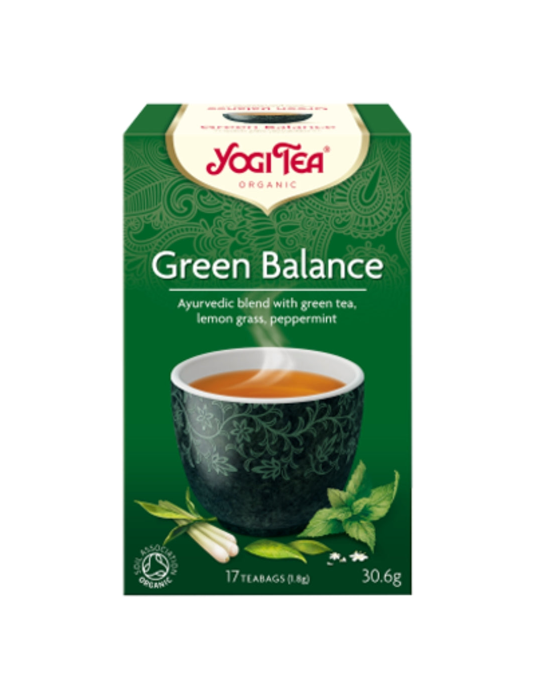 Yogi Tea Infusión Green Balance 17 bolsitas