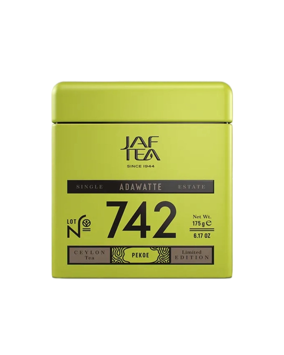 Jaf Tea Adawatte Té en hoja Single Estate Caja de Metal 100 gr