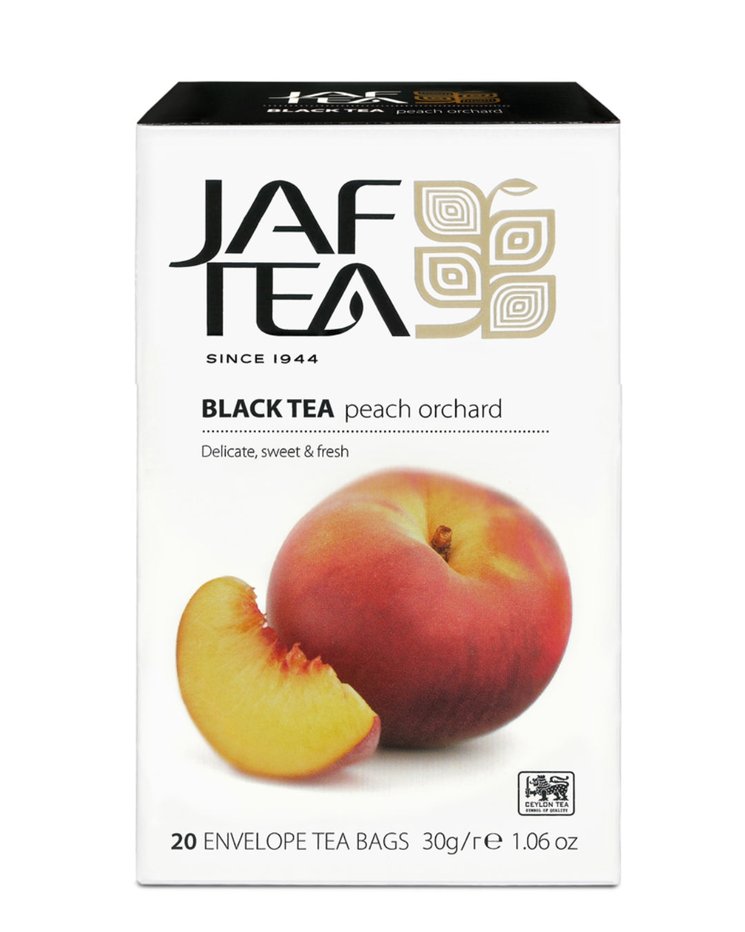 Jaf Tea Té Negro Durazno 20 bolsitas