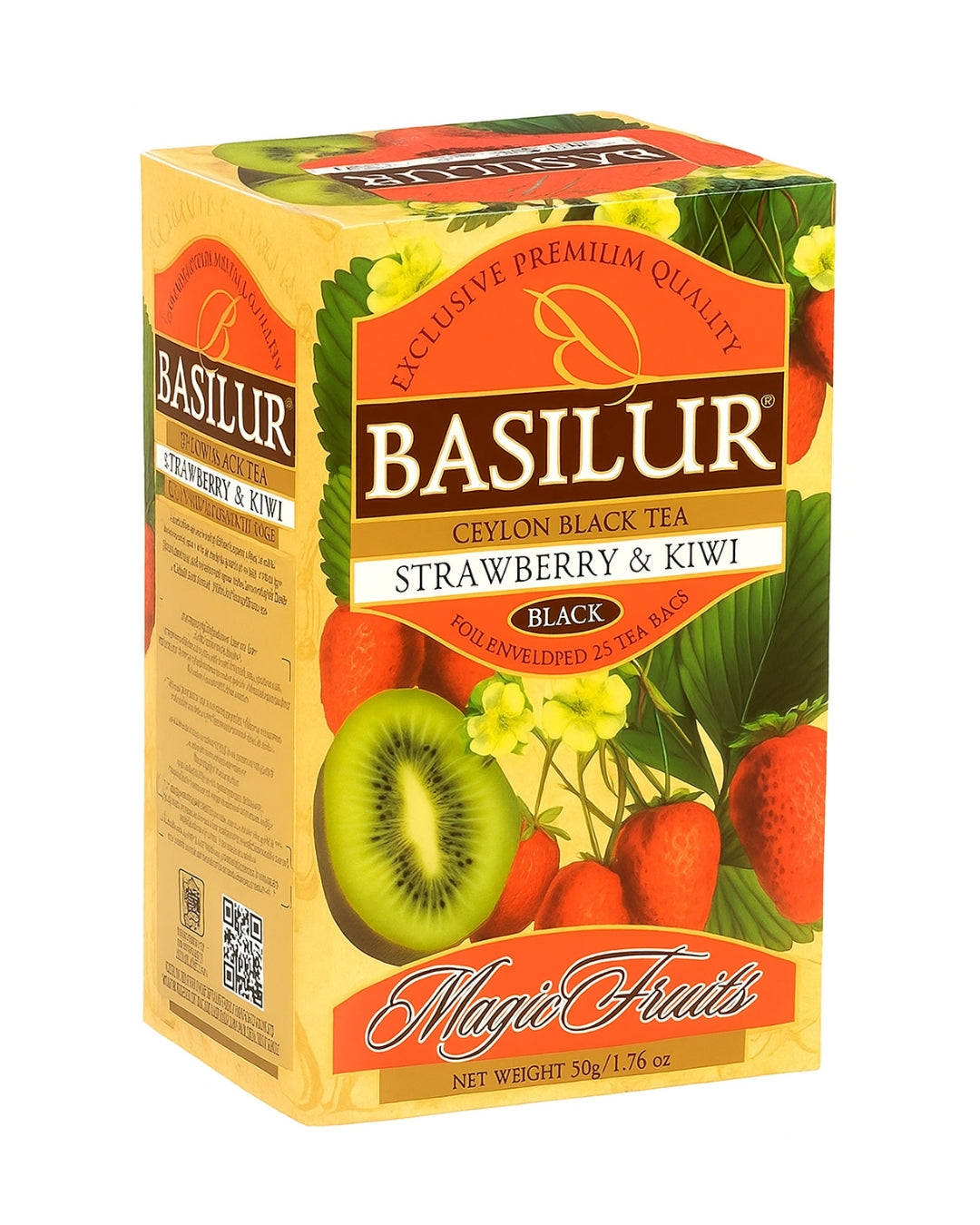 Té Negro Frutilla y Kiwi 25 bolsitas